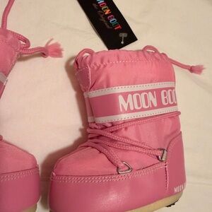 Moon Boot Pink Infant Snow Boots